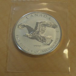Canada 5$ Oiseaux de proie...