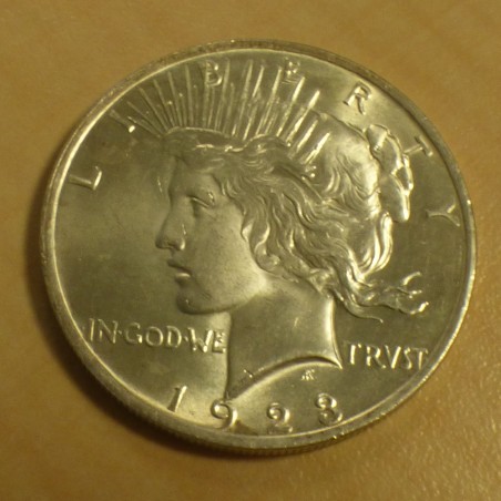 US 1$ Peace dollar 1923 silver 90% (26.7g) EF+