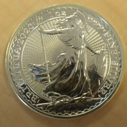 UK 2£ Britannia 2020 silver...