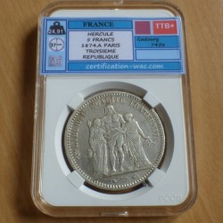 France 5 Francs 1874-A...