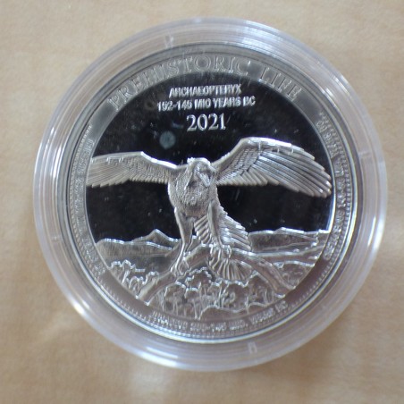 Congo 20 CFA Archaeopteryx 2021 silver 99.9% 1 oz