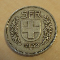 Suisse 5 francs Berger...