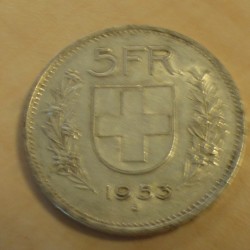 Suisse 5 francs Berger...