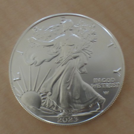 US 1$ Silver Eagle 2023 argent 99.9% 1 oz