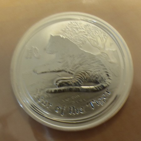 Australia 1$ Year of the Tiger 2010 silver 99.9% 1 oz Lunar II