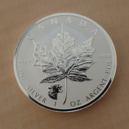 Canada Maple Leaf 2017 privy puma argent 99.9% 1 oz