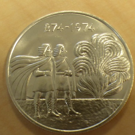 Iceland 1000 Kronur 1974 silver 92.5% (30g) MS /STGL