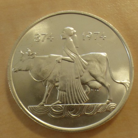 Iceland 500 Kronur 1974 silver 92.5% (20g) MS /STGL