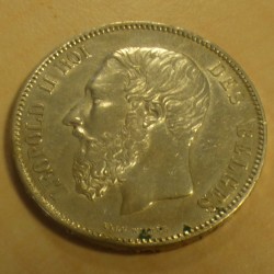 Belgique 5 francs 1873...