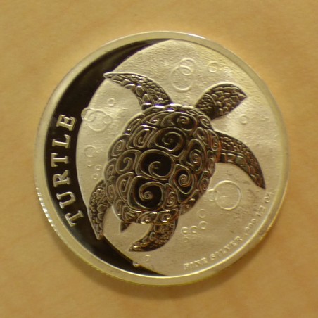 Fiji 1$ Turtle Taku 2018 silver 99.9% 1/2 oz