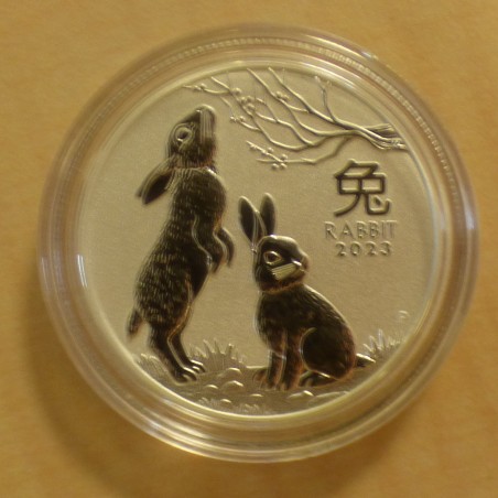 Australia 50 cents Year of the Rabbit 2023 silver 99.9% 1/2 oz