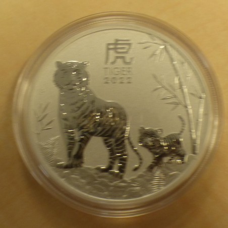 Australia 1$ Year of the Tiger 2022 silver 99.9% 1 oz Lunar III