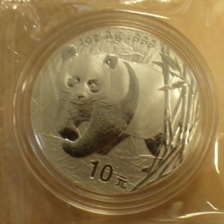 Chine 10 yuan Panda 2002...