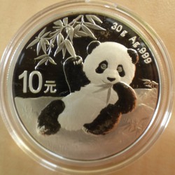 China 10 yuan Panda 2020...