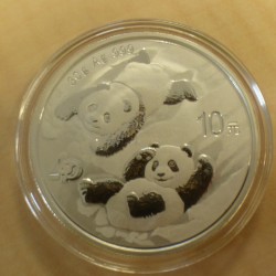China 10 yuans Panda 2022...