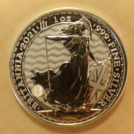 UK 2£ Britannia 2021 silver 99.9% 1 oz