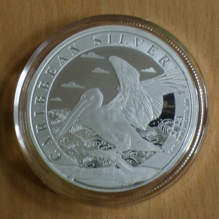 Barbados 1$ Pelican 2023 silver 99.9% 1 oz