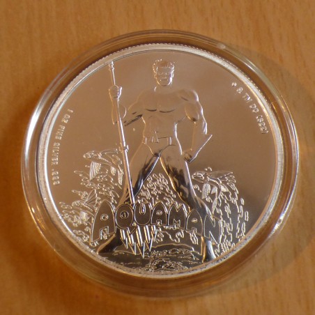 Samoa 5$ 2023 Aquaman silver 99.9% 1 oz