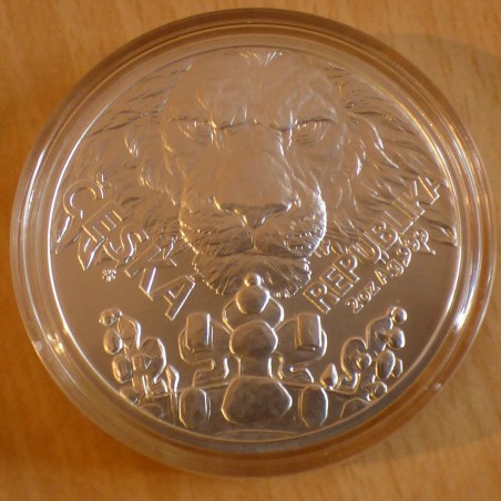 Niue 5$ Czech Lion 2023 silver 99.9% 2 oz