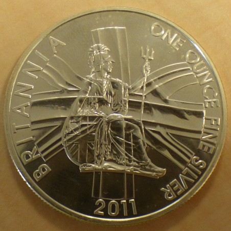 UK 2£ Britannia 2011 silver 95.8% 1 oz