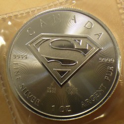Canada 5$ Superman 2016 en...