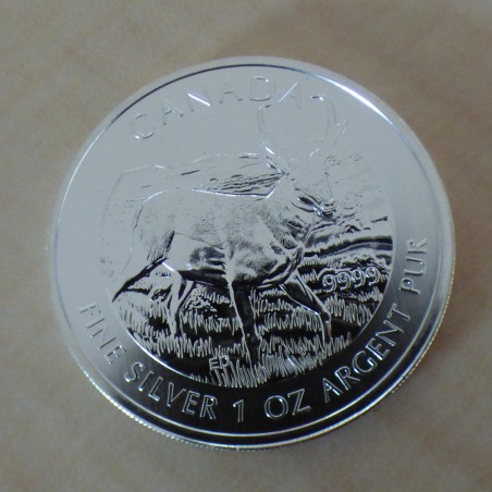 Canada 5$ Wildlife Antilope 2013 silver 99.99% 1 oz