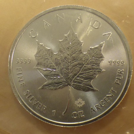 Canada 5$ Maple Leaf 2024 argent 99.9% 1 oz