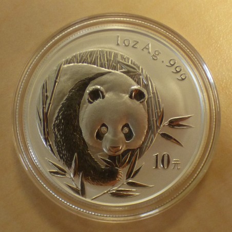 Chine 10 yuan Panda 2003 argent 99.9% 1 oz