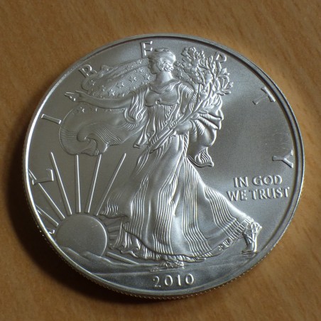 US 1$ Silver Eagle 2010 argent 99.9% 1 oz
