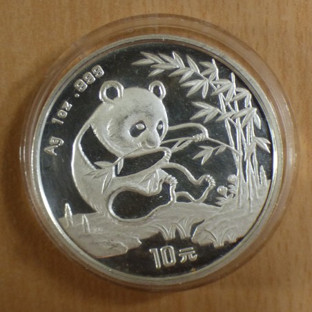 Chine 10 yuan Panda 1994 argent 99.9% 1 oz