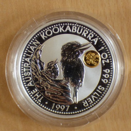 Australia 1$ Kookaburra 1997 privy Phoenix silver 99.9% 1 oz