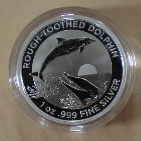 Australie 1$ Dauphin Rough-Toothed 2023 RAM argent 99.9% 1 oz