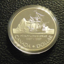 Canada 1$ 1987 Détroit de...