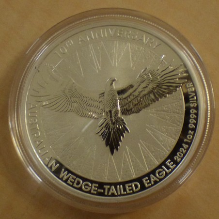 Australie 1$ Wedge Tail Eagle 2024 argent 99.9% 1 oz