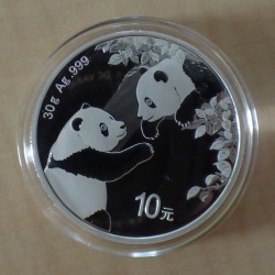 China 10 yuans Panda 2023...