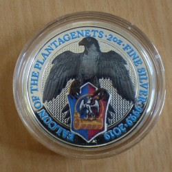 UK 5£ Plantagenet Falcon...