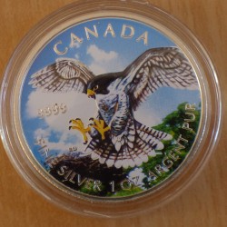 Canada 5$ Peregrine Falcon...