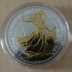 UK 2£ Britannia 2018 dorée...