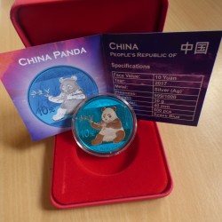 China 10 yuan Panda 2017...