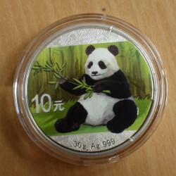 China 10 yuans Panda 2017...