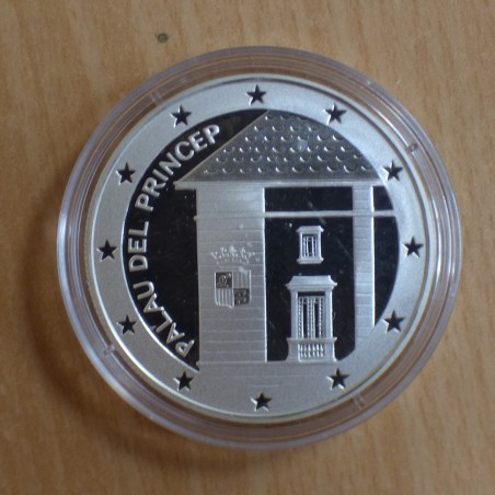 Andorre 10 Diners 1997 Palau del Princep PROOF argent 92.5% (31.55 g)