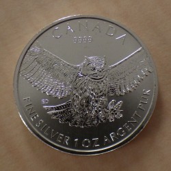 Canada 5$ Oiseaux de proie...