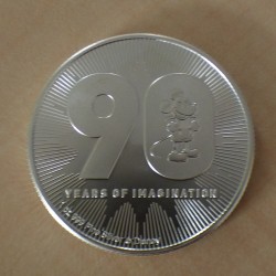 Niue 2$ 2018 Mickey 90 ans...