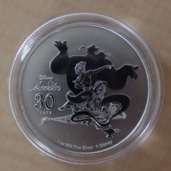 Niue 2$ 2022 Aladdin 30 ans...