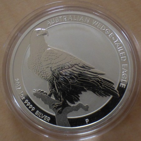 Australie 1$ Wedge Tailed Eagle 2017 argent 99.9% 1 oz