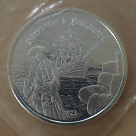 Caraïbes Orientales 2$ 2023 Route du Rhum en argent 99.9% 1 oz