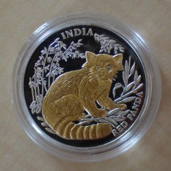 Liberia 10$ 2005 Panda roux...