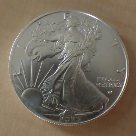 US 1$ Silver Eagle 2023 argent 99.9% 1 oz