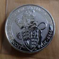 UK 5£ 2016 Queen's Beasts...