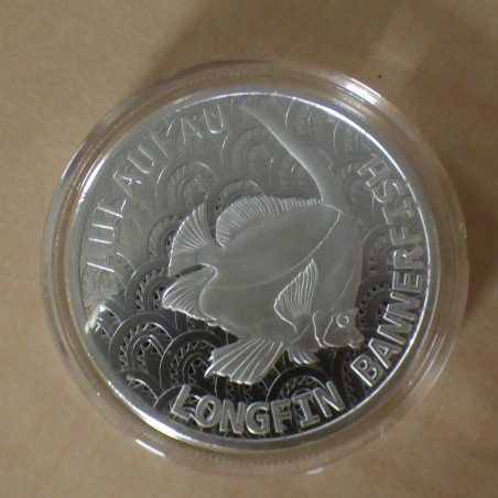 Tokelau 5$ 2024 Poisson argent 99.9% 1 oz